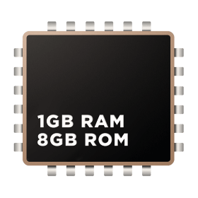 16GB RAM, 8GB ROM